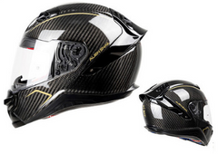 Carbon Fiber Full Face Helmet