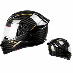 Carbon Fiber Full Face Helmet