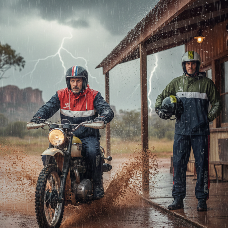 High-Frequency Rainwear Set