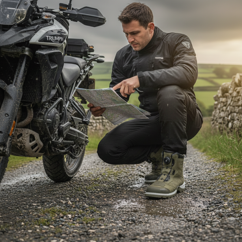 MT-20 Motorcycle Riding Boots