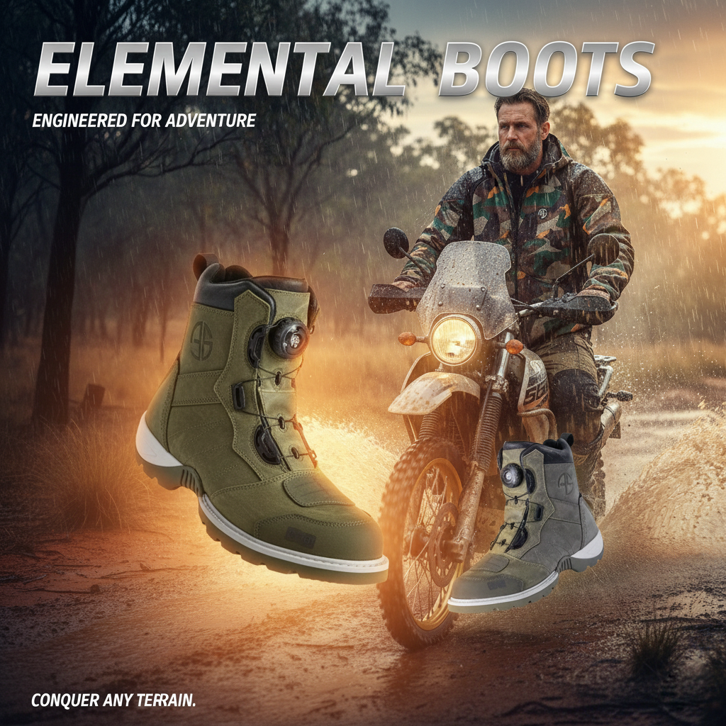 MT-20 Motorcycle Riding Boots