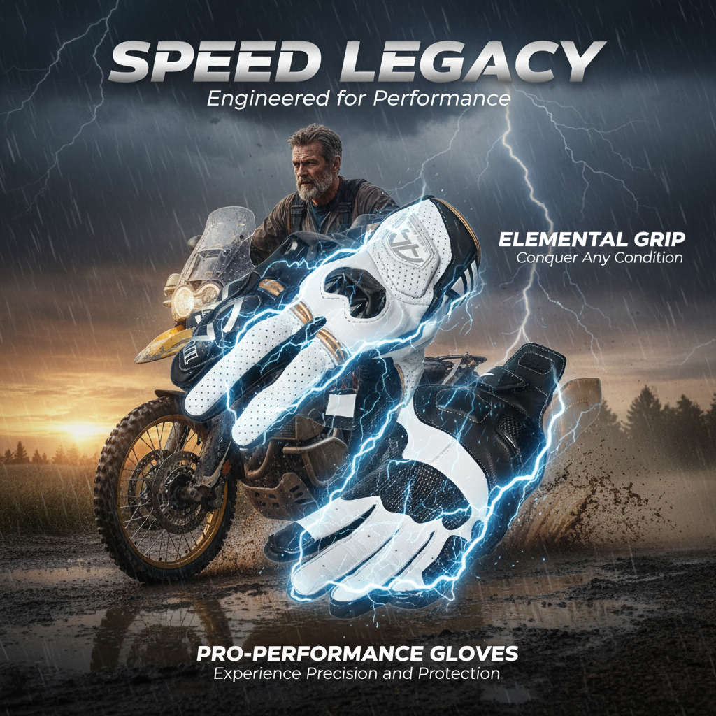P7 Motorcycle Riding Gloves