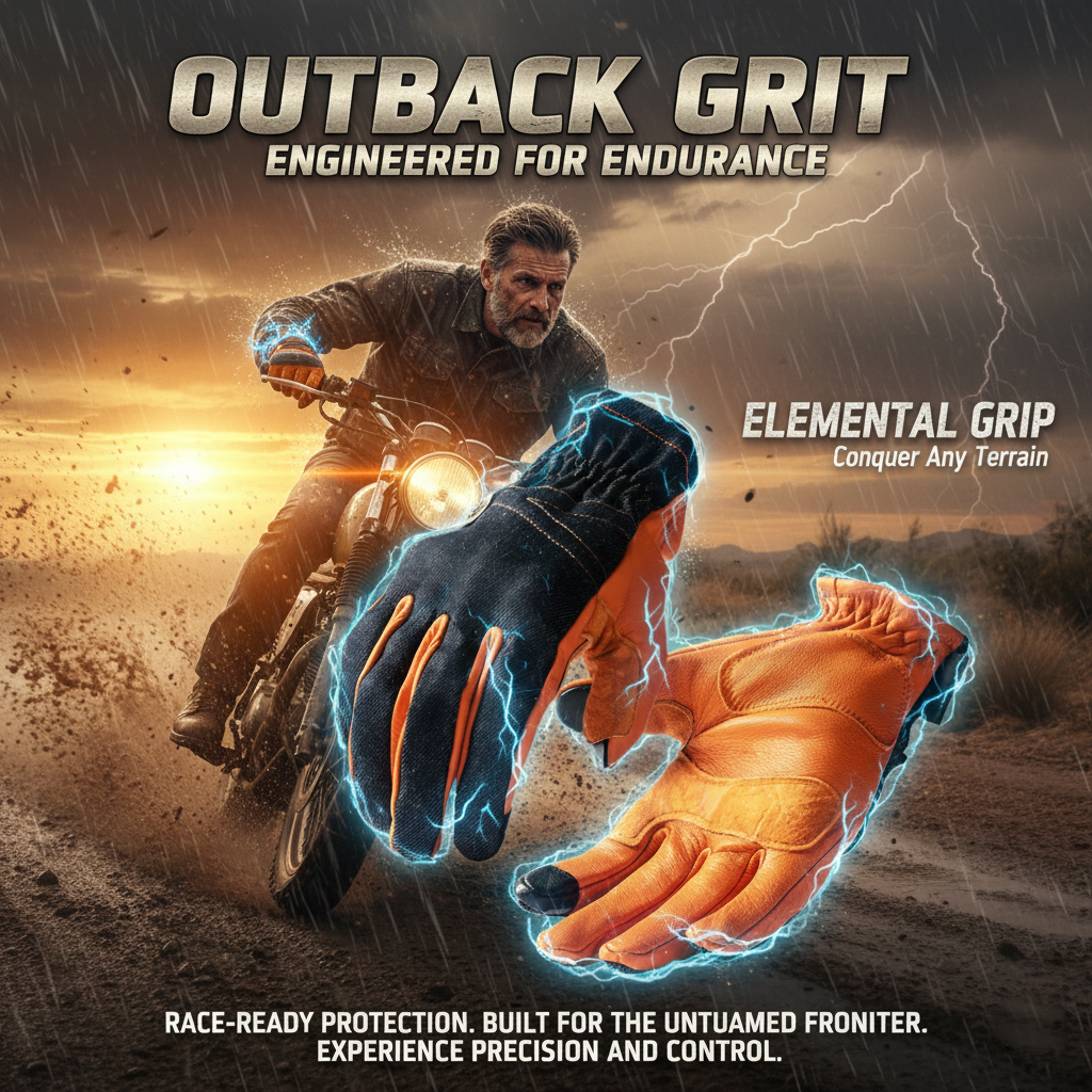 V6 Motorcycle Riding Gloves
